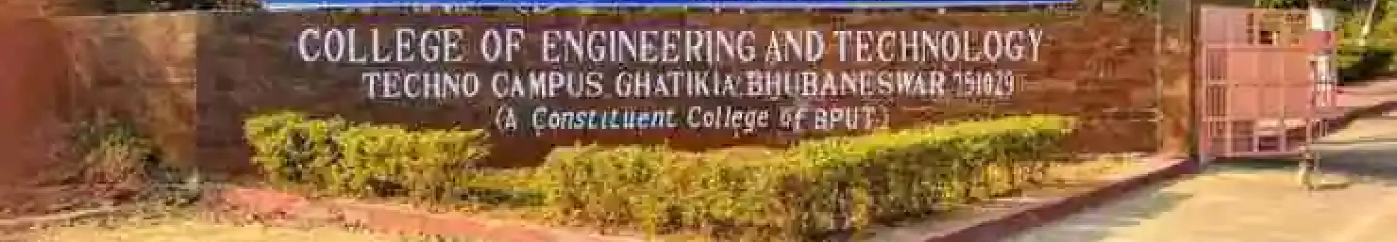 College of Engineering and Technology (CET), Bhubaneswar